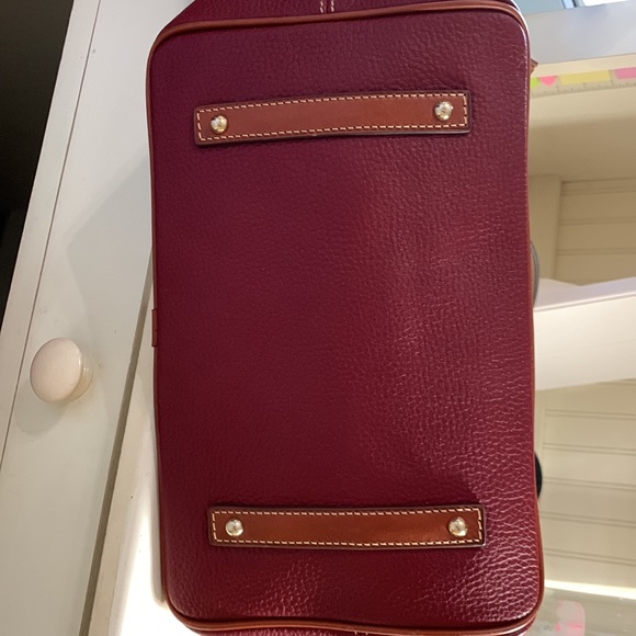 Dooney & Bourke Burgundy Tote Bag - Picture 11 of 13